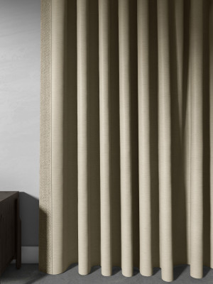 Decorative solid  Silk and Polyester curtains online for living room