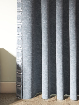 Soft Textured Cotton Curtain American Peat Curtains.