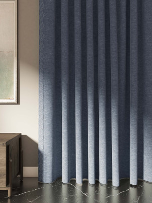 luxury Curtains Design with Rice Stitch Detail